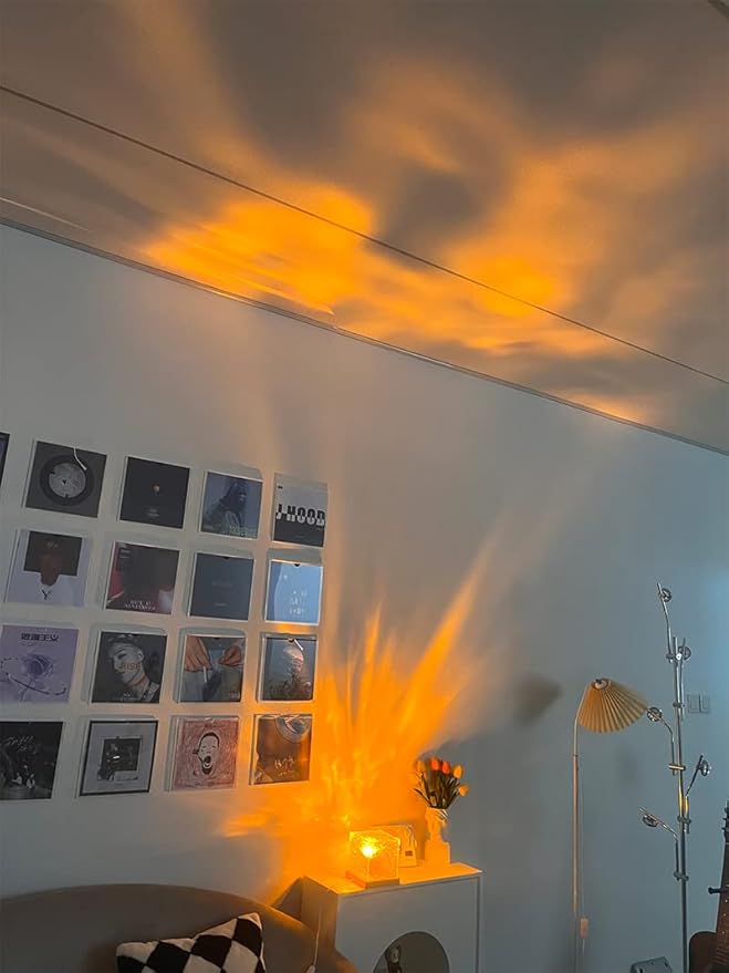 Wave Light Cube, Aurora Glow Lamp Crystal Night Light