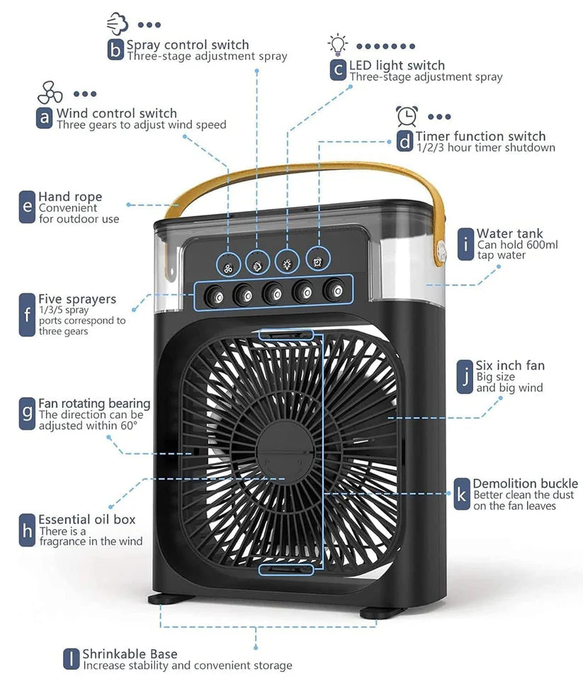 Mini Cooler for Room Cooling Portable